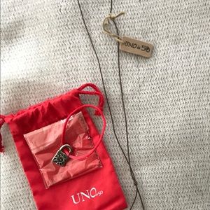 UNO de 50 Jewelry - UNO de 50 Gold swallow leather necklace UNO de 50 Jewelry - UNO de 50 Gold swallow leather necklace